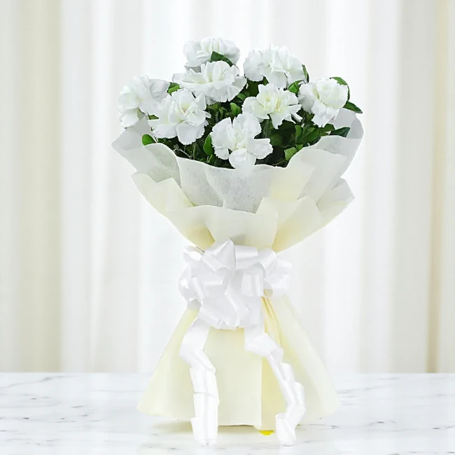 Pure Devotion Carnations