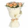 Peach Rose Bouquet