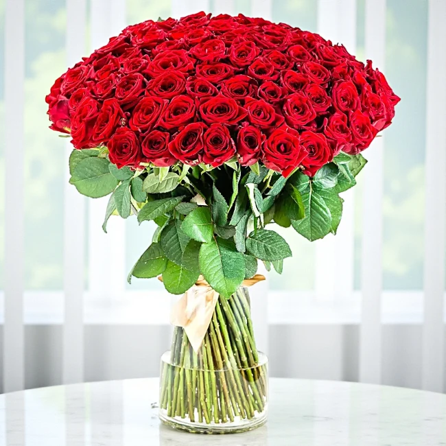 Crimson Elegance Bouquet