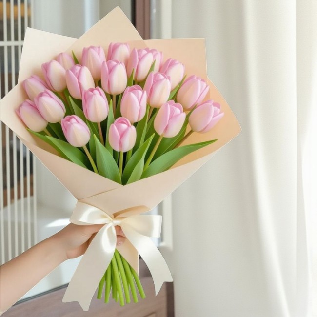Pink Tulips Bouquets