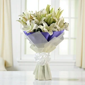 Pure Elegance Lily Bouquet