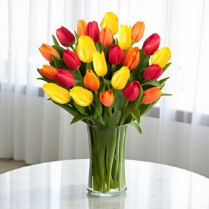Rainbow Tulips