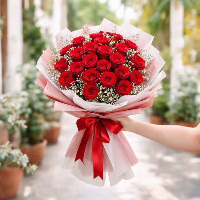 Red Roses Delivery in Al Ain for Valentine’s Day