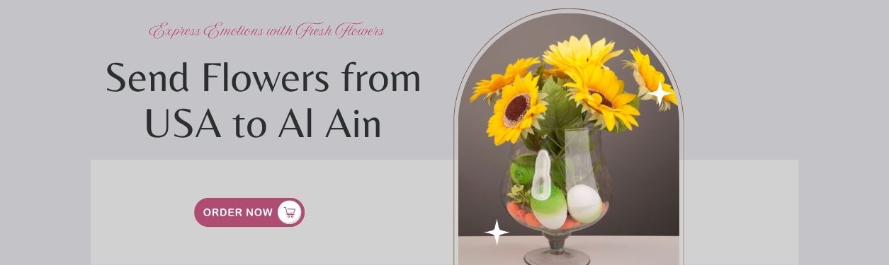 Send Flowers from USA to Al Ain