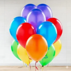 Colorful Balloon Bunch