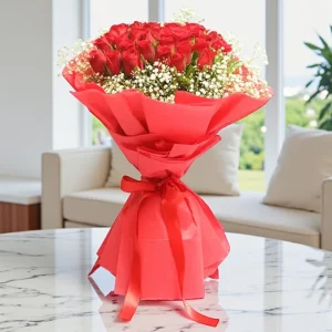 25 Red Roses Bouquet
