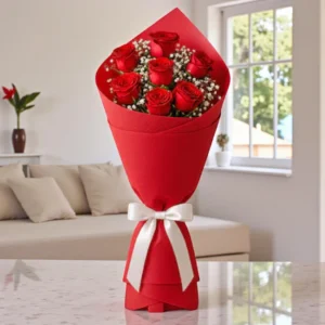 Beautiful Red Roses Bouquet