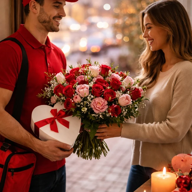 Last-Minute Valentine’s Day Flower Delivery in Al Ain